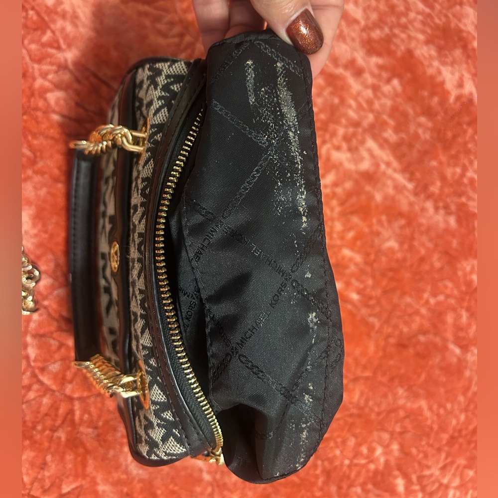 Michael Kors Blaire Extra-Small Logo Satchel in black - Picture 12 of 12